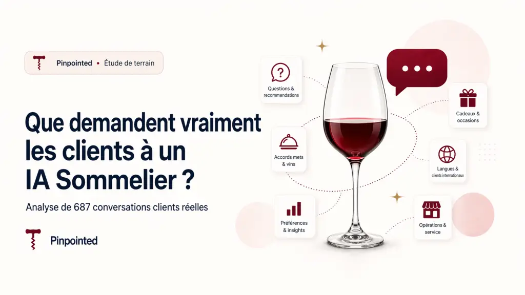 Que demandent vraiment les clients à un IA Sommelier ?